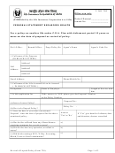Form 720 - Personal Statement Regarding Health Printable pdf