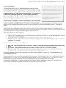 401k Fee Disclosure Worksheet Printable pdf