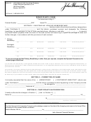 Form Jhga8 - John Hancock Life Insurance Company Beneficiary Form