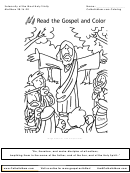 Coloring Page - Solemnity Of The Most Holy Trinity