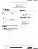 Official Transcript Request Form - Syracuse High School