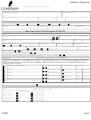 Form Cef-2005 - Enrollment / Change Form - The Guardian Life Insurance Company Of America