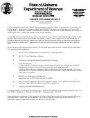 Fillable Owner Retention Alabama Department Of Revenue Printable pdf