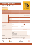 Performing Arts Entry Forms