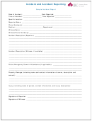 Incident And Accident Reporting - Sample Accident Report