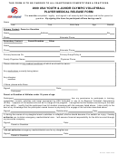 Usa Youth & Junior Olympic Volleyball Player Medical Release Form