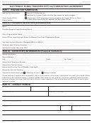 Form Cms-588 (08/06) - Electronic Funds Transfer (eft) Authorization Agreement - Department Of Health And Human Services