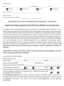 Home Pass Site Inspection Form