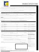 Residency Affidavit Form - Round Lake School District
