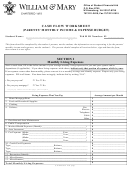 Cash Flow Worksheet Monthly Income And Expense Form