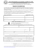 Tdlr Form 041ab - Request For Inspection