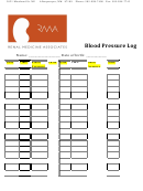 Rma Blood Pressure Log