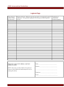 Logbook Page Template