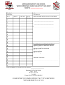 Work Experience Hours And Activity Log Sheet