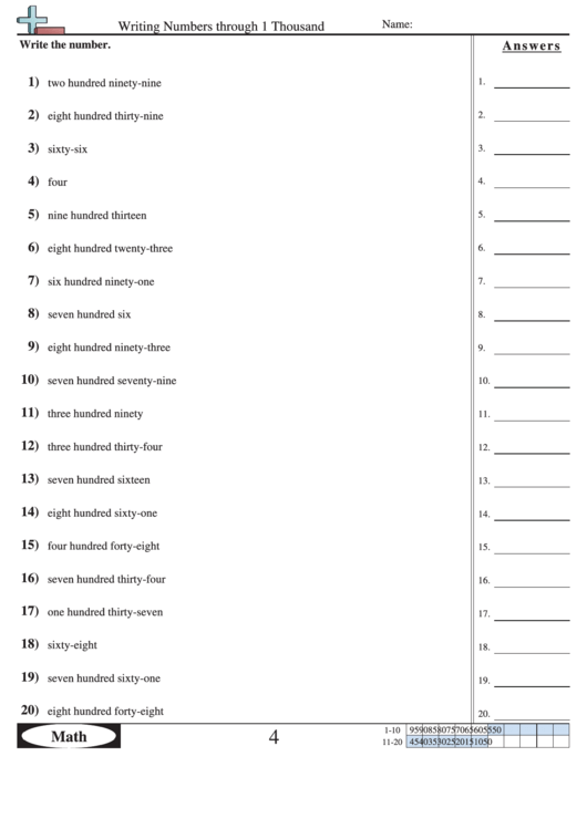 writing-numbers-through-1-thousand-worksheet-with-answer-key-printable-pdf-download