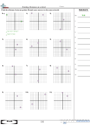 Finding Distance On A Grid Worksheet