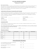Glacial Drumlin School Athletic Department Emergency Form