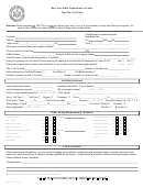 Form Es 515 - Fast Fax Job Order - New York State Department Of Labor