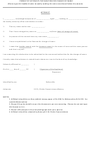 Format Of Affidavit For Change Of Name After Marriage