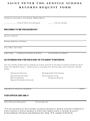 School Records Request Form
