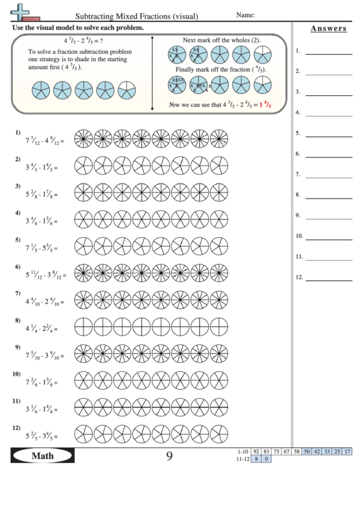subtracting-mixed-fractions-visual-worksheet-with-answer-key-printable-pdf-download