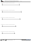 Partitioning And Labeling Numberline Fractions Worksheet With Answer Key