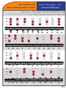 Basic Fingering Chart - Cornet, Trumpet, Mellophone, Alto Horn