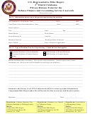 Privacy Release Form For The Defense Finance And Accounting Service Casework