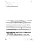 Dd Form 2868 - Request For Withholding State Tax - Department Of Defense
