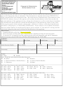 Fingerprint Submission Authorization Form