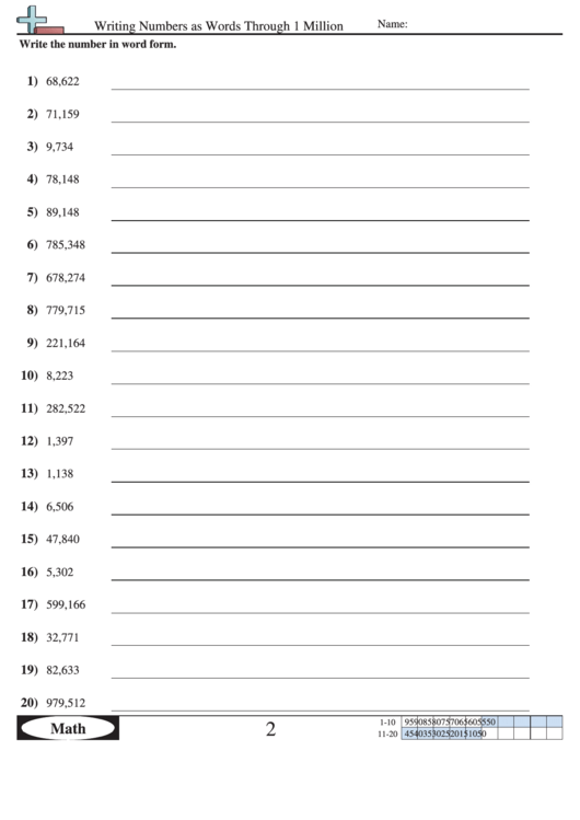 Number Nine Worksheet