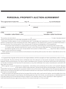 Personal Property Auction Agreement