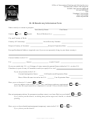 H-1b Beneficiary Information Form