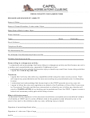 Cross Country Disclaimer Form