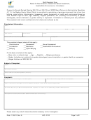 Staff Complaint Form Based On Discrimination, Harassment/sexual Harassment