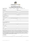 New Customer Application Form