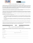 Sports And Courts Waiver Form