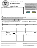 Ucc-3f - Farm Product Filing Financing Statement - Amendment Printable pdf