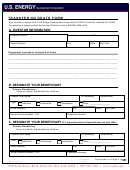 Fillable Transfer On Death Form Printable pdf