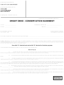 Grant Deed Form - Conservation Easement