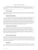 Supplier Non-disclosure Agreement Template