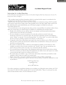 Fillable Naui Accident Report Form Printable pdf