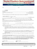Yacht Purchase And Sale Agreement