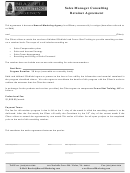 Sales Manager Consulting Agreement