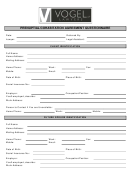 Prenuptial/cohabitation Agreement Questionnaire Template - Vogel Lawyers