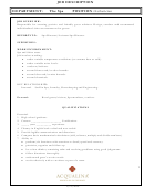 Job Description - Esthetician Printable pdf