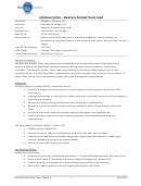 Blueberry Systems Job Description - Business Analyst Team Lead