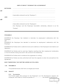 Employment Termination Agreement Printable pdf
