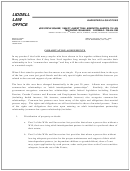 Cohabitation Agreements Printable pdf