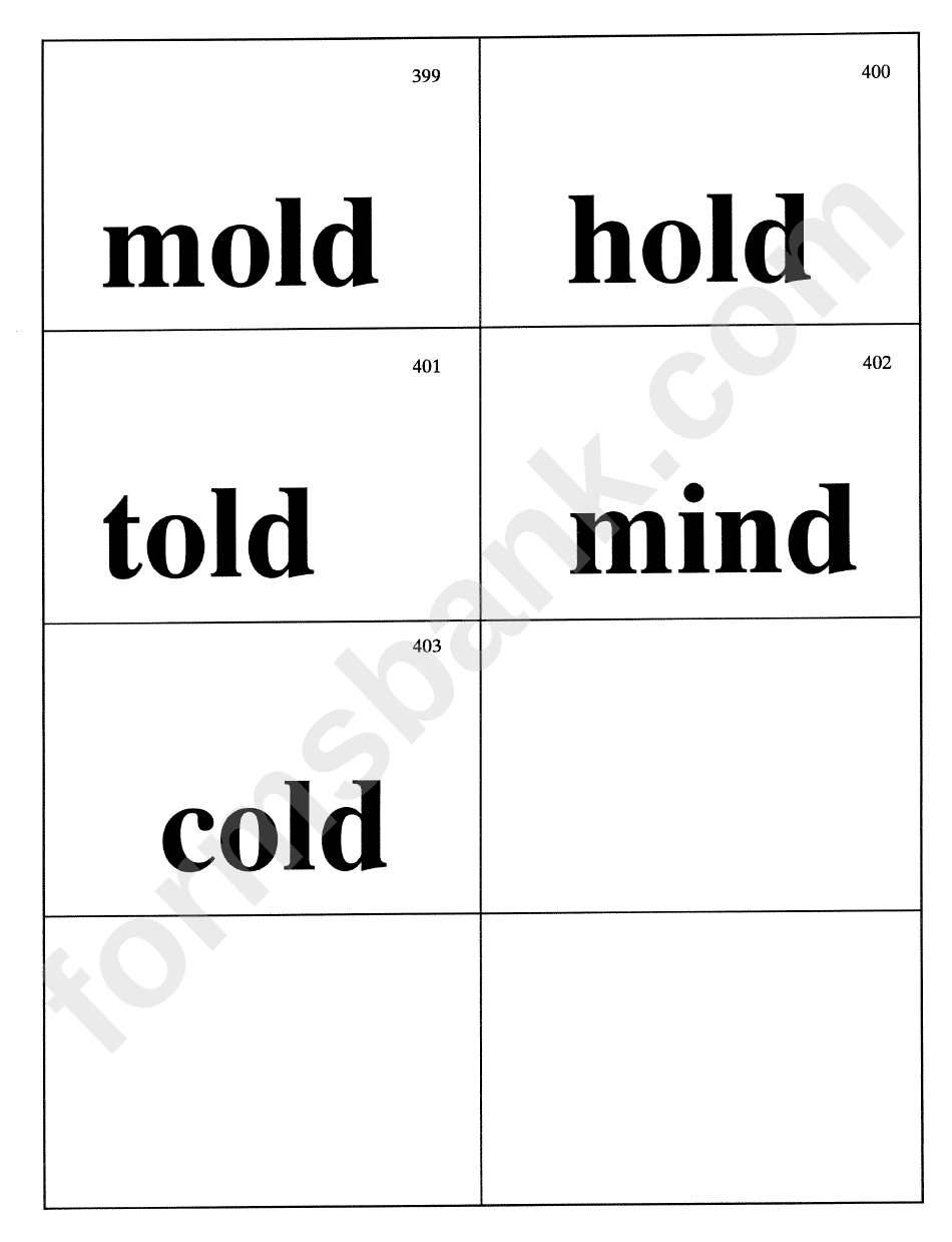 Phonetic Cards: Jewel Case Words Or Treasure Box Words (Template)